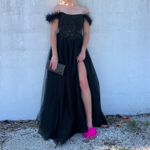 Designer Prom Dress - Picture 4 of 4